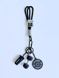 Personalized Fitness & Wellness Charm Keychain Set (Options: Gym / Yoga & Pilates / Pickleball)
