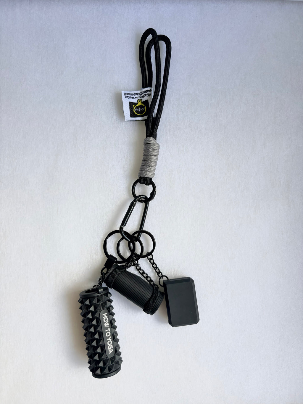 Personalized Fitness & Wellness Charm Keychain Set (Options: Gym / Yoga & Pilates / Pickleball)