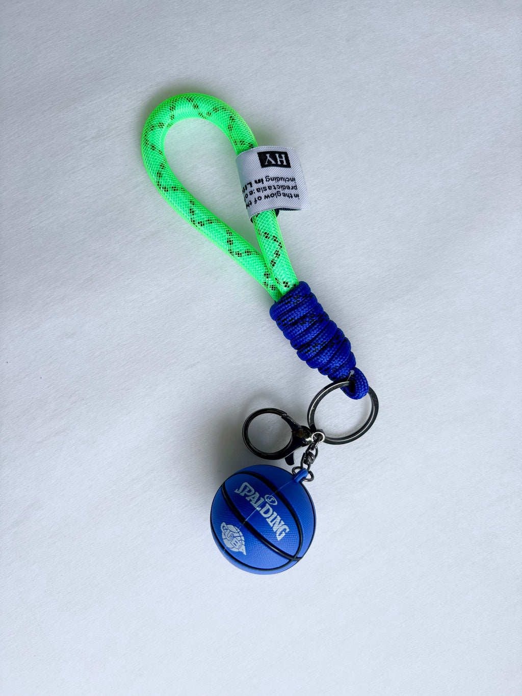 [Custom] Hoop Dreams Basketball Loop Keychain - Jordan, Spalding, NBA