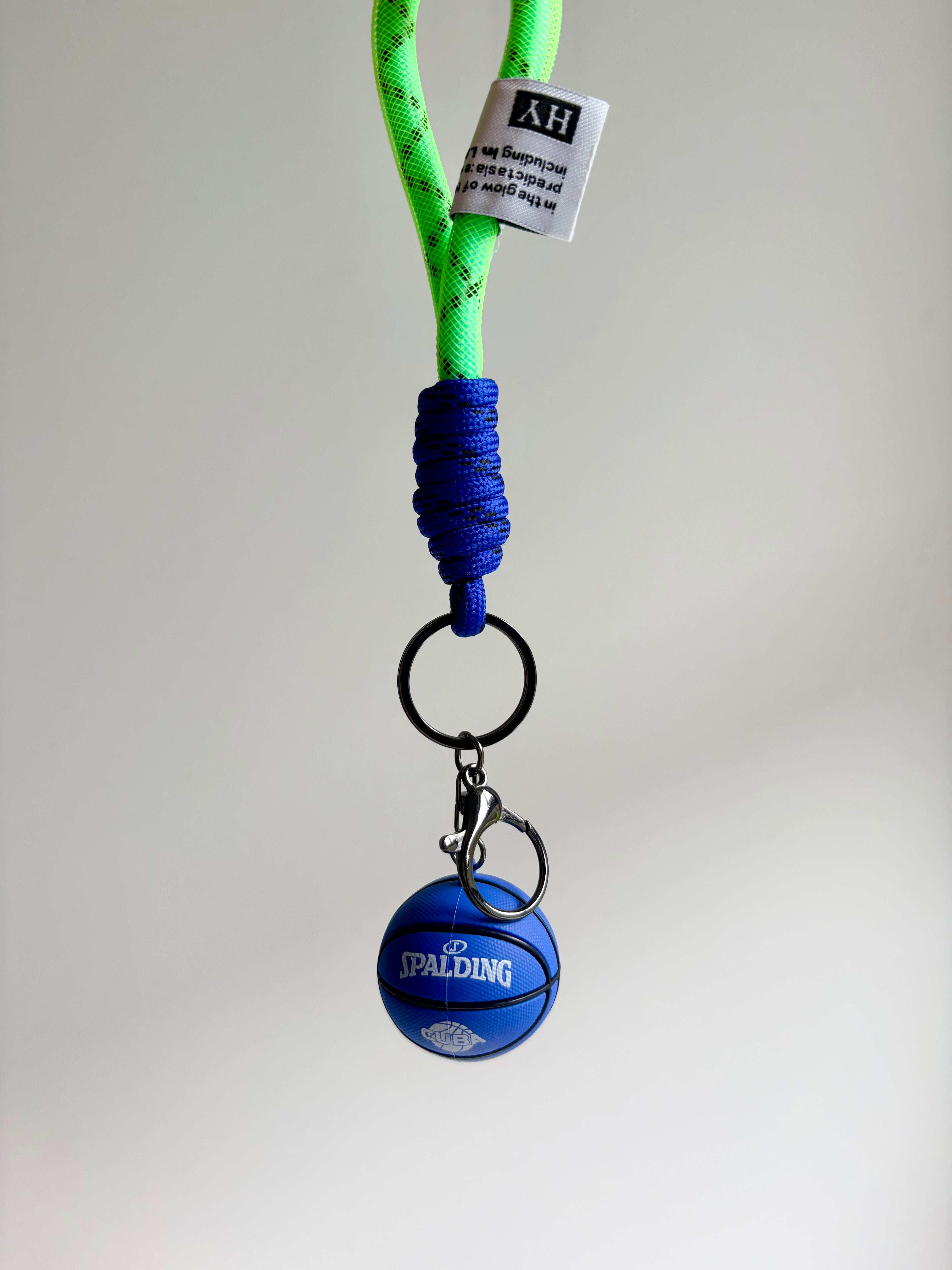 [Custom] Hoop Dreams Basketball Loop Keychain - Jordan, Spalding, NBA