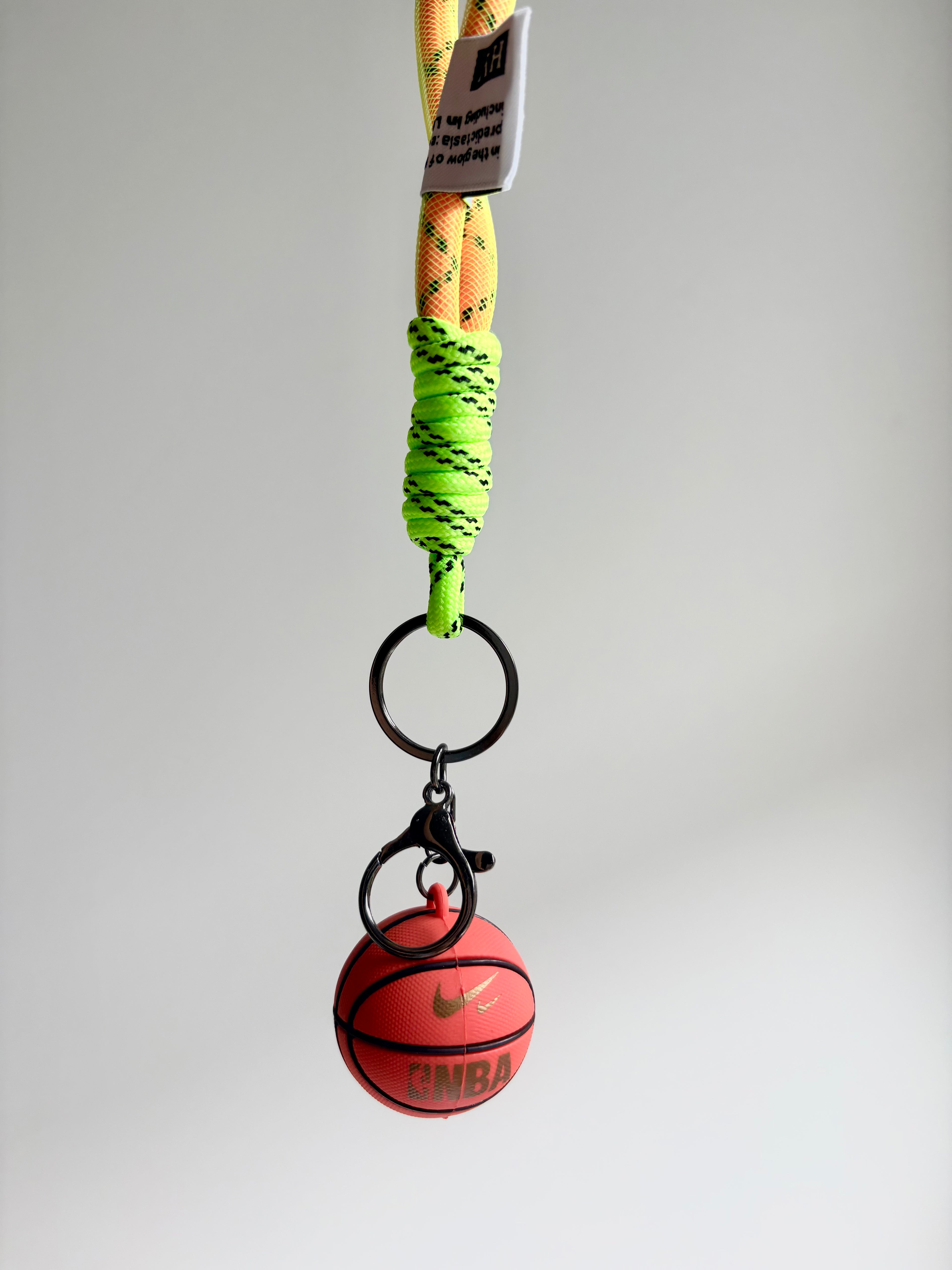 [Custom] Hoop Dreams Basketball Loop Keychain - Jordan, Spalding, NBA
