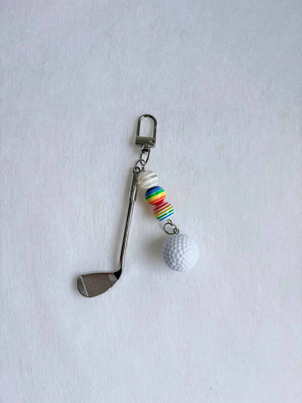 [Custom] Classic Sports Charm Keychain - Tennis, Golf, Badminton