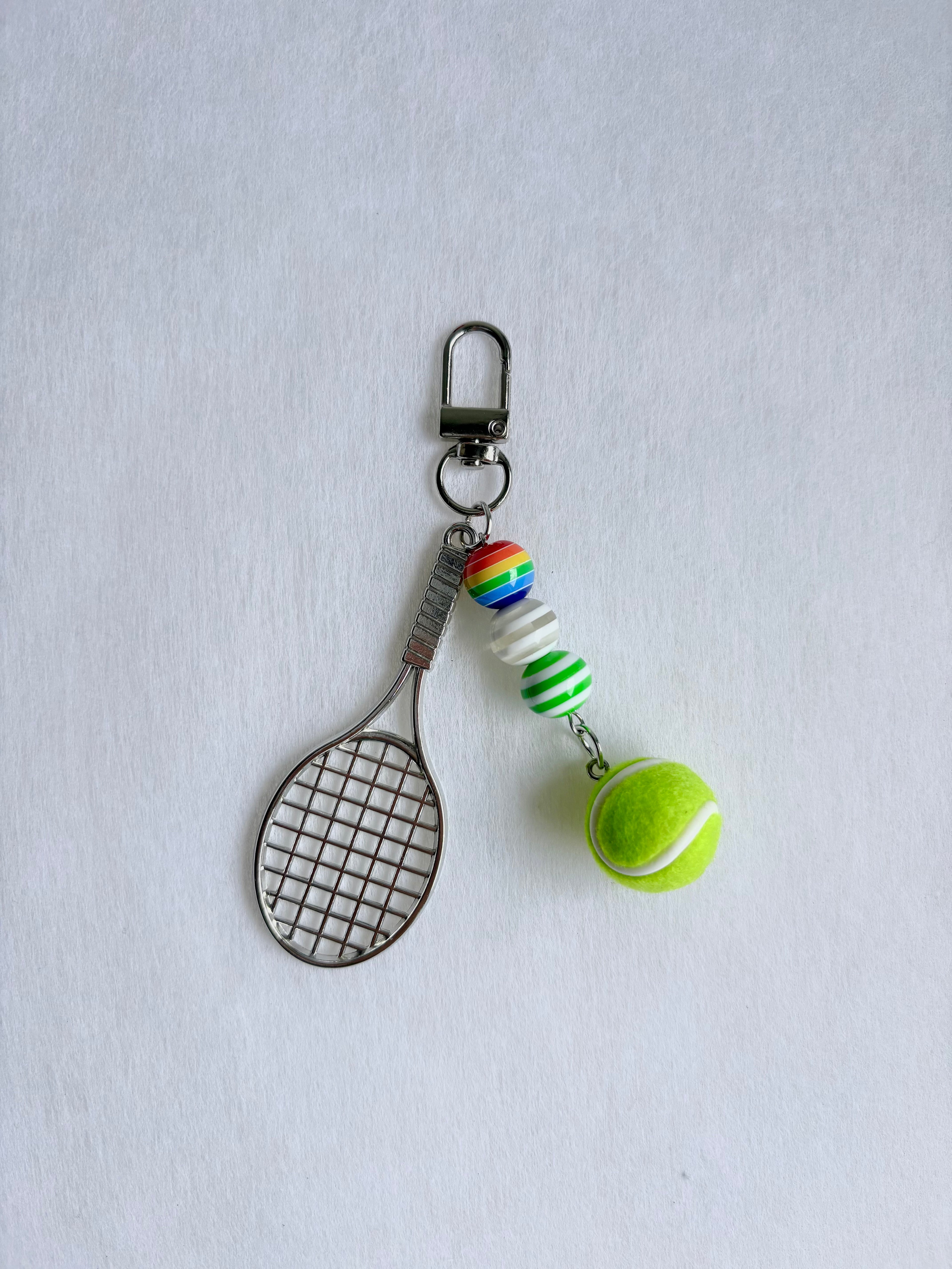 [Custom] Classic Sports Charm Keychain - Tennis, Golf, Badminton