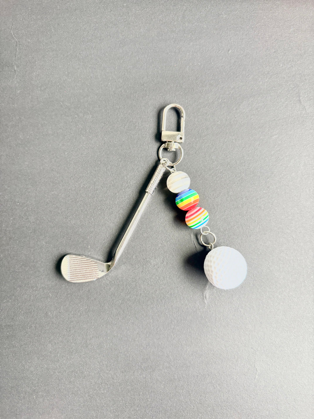 [Custom] Classic Sports Charm Keychain - Tennis, Golf, Badminton