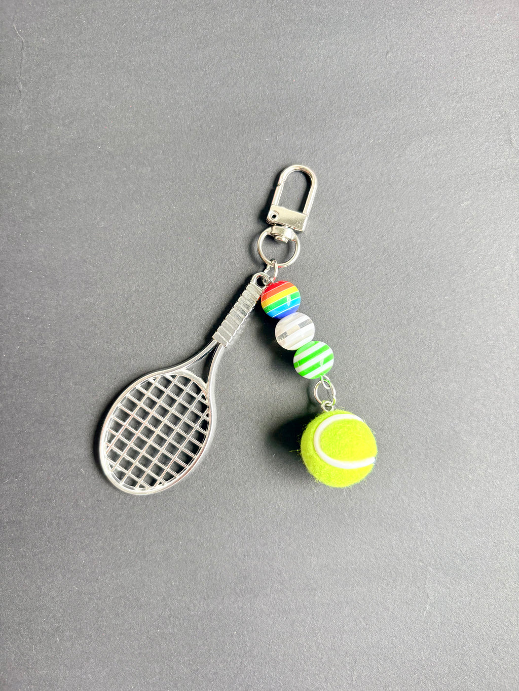[Custom] Classic Sports Charm Keychain - Tennis, Golf, Badminton