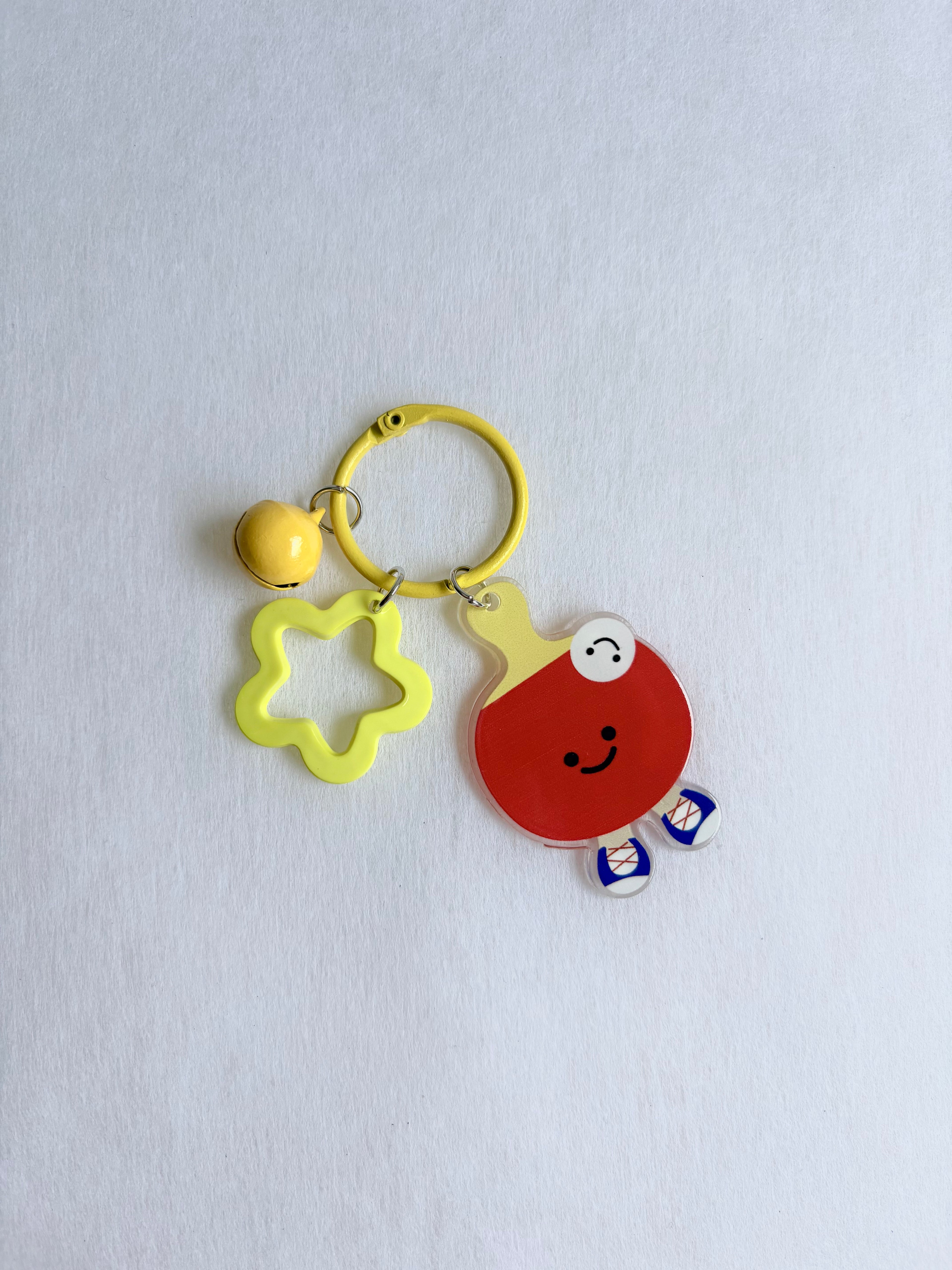 [Custom] Cute Sports Buddy Keychains - Soccer, Baseball, Tennis & More
