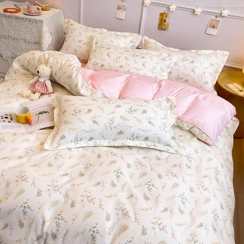 Pastoral Floral Bedding Set