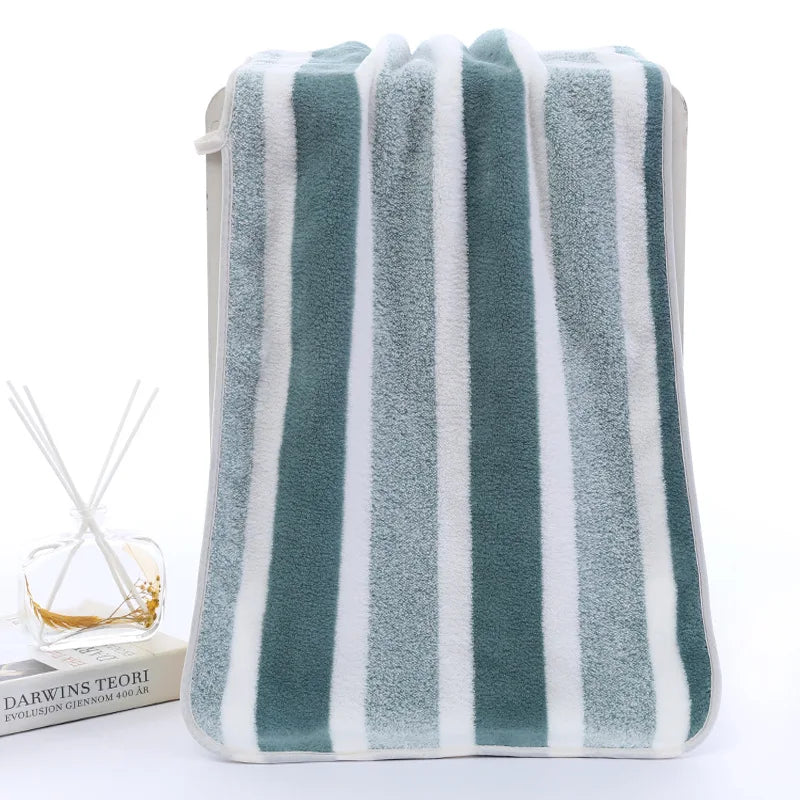 Modern Stripe Microfiber Towel