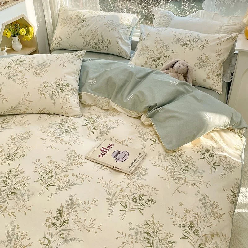 Pastoral Floral Bedding Set