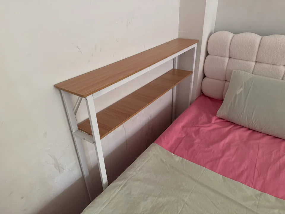 Slim Console Table – Behind Sofa Storage Shelf