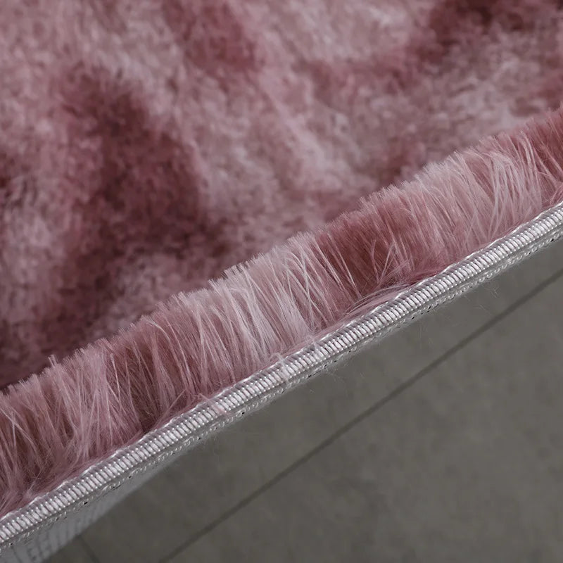 Solid Plush Area Rug – Soft & Minimalist Touch for Cozy Interiors