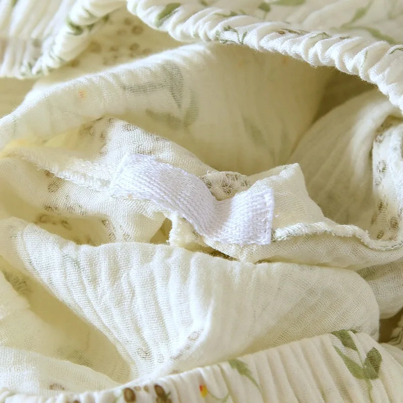 Floral Cotton Pajamas