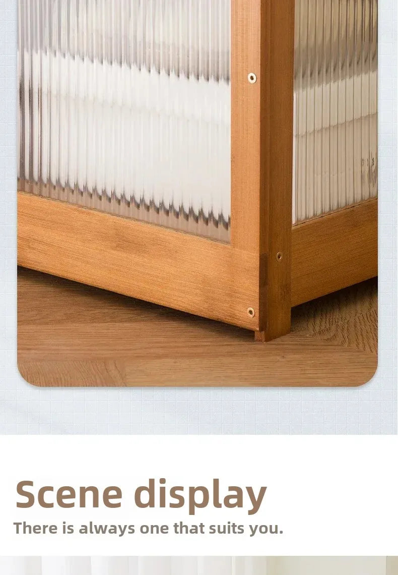 Flip-Top Wooden Storage Bench – Minimalist Entryway Organizer