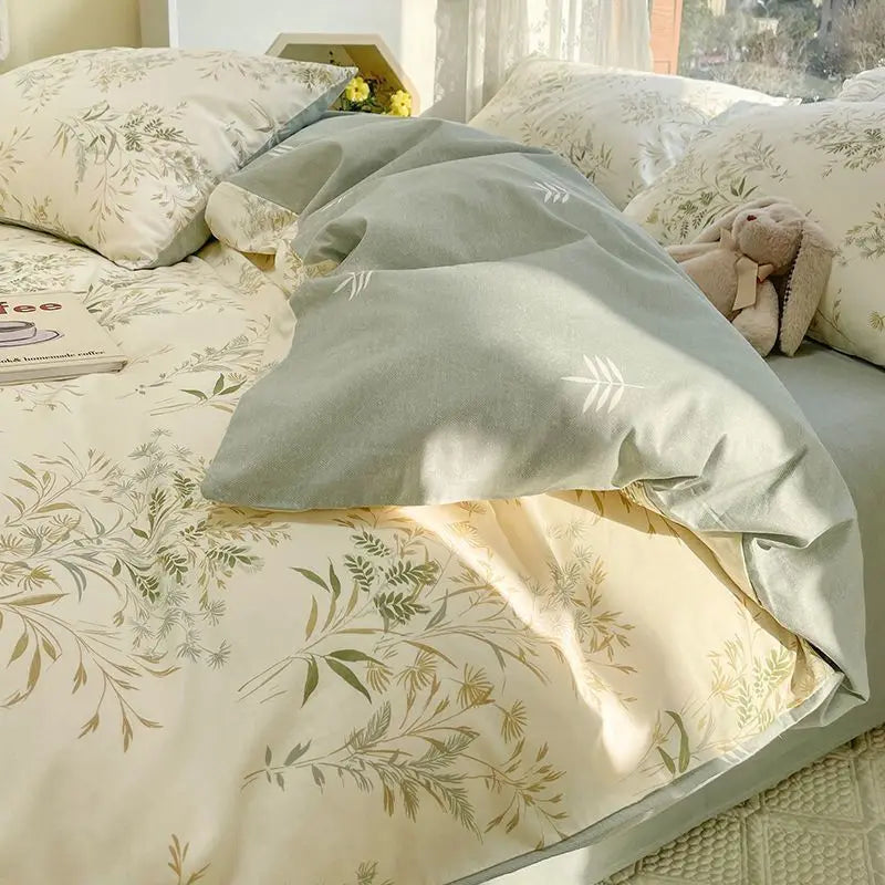 Pastoral Floral Bedding Set