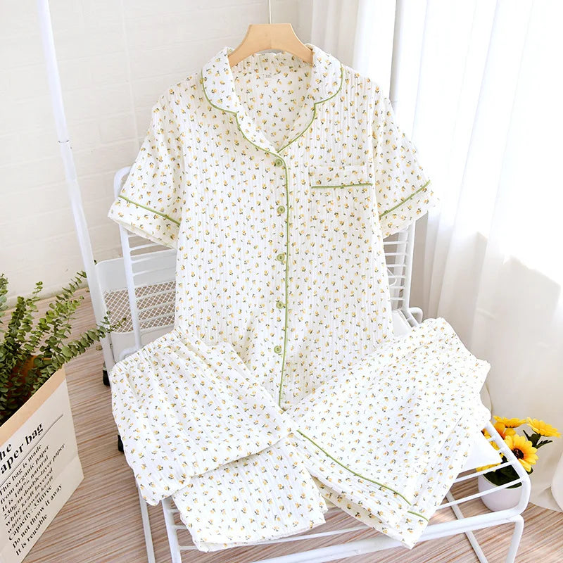 Cotton Bloom Pajamas