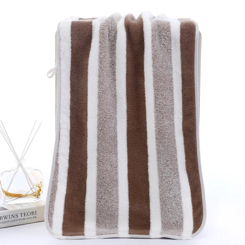 Modern Stripe Microfiber Towel