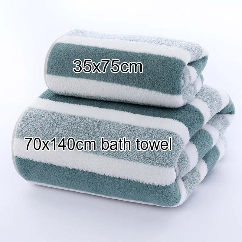 Modern Stripe Microfiber Towel