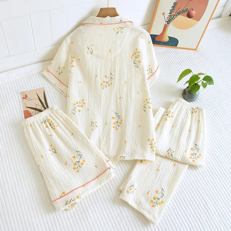 Cotton Bloom Pajamas