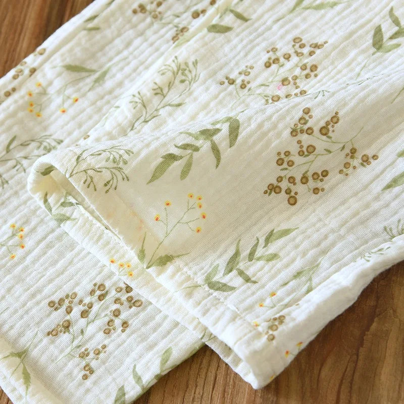 Floral Cotton Pajamas