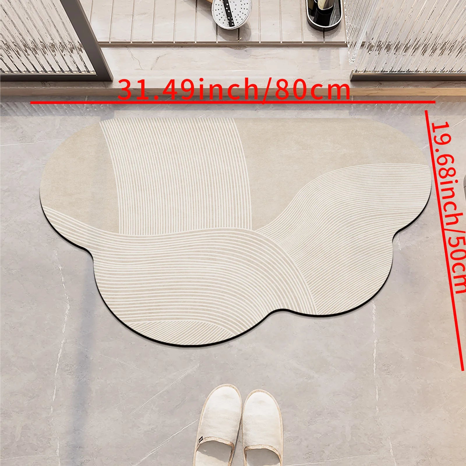 Super Absorbent Diatomite Bath Mat