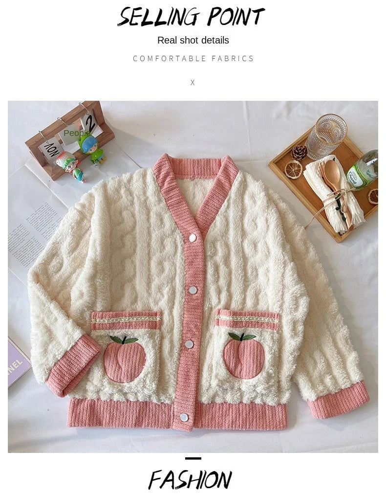 Peach Pocket Pajamas