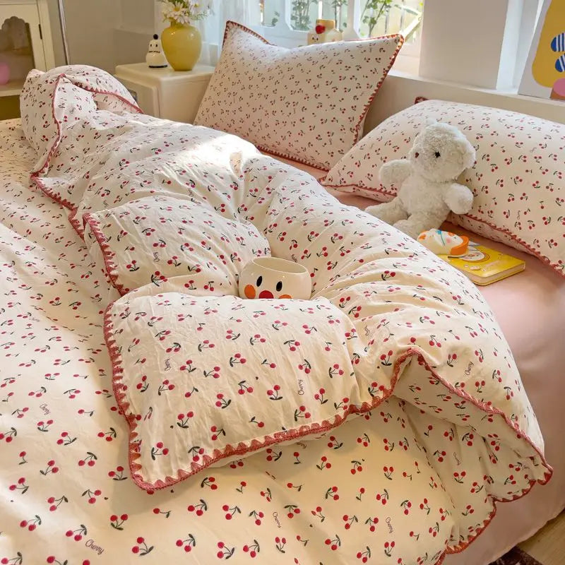 Cherry Blossom Bedding Set