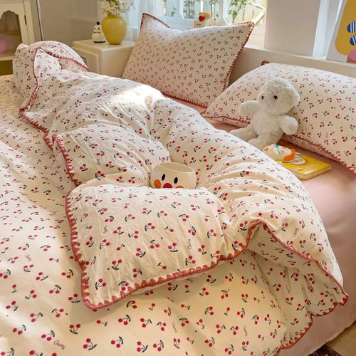 Cherry Blossom Bedding Set
