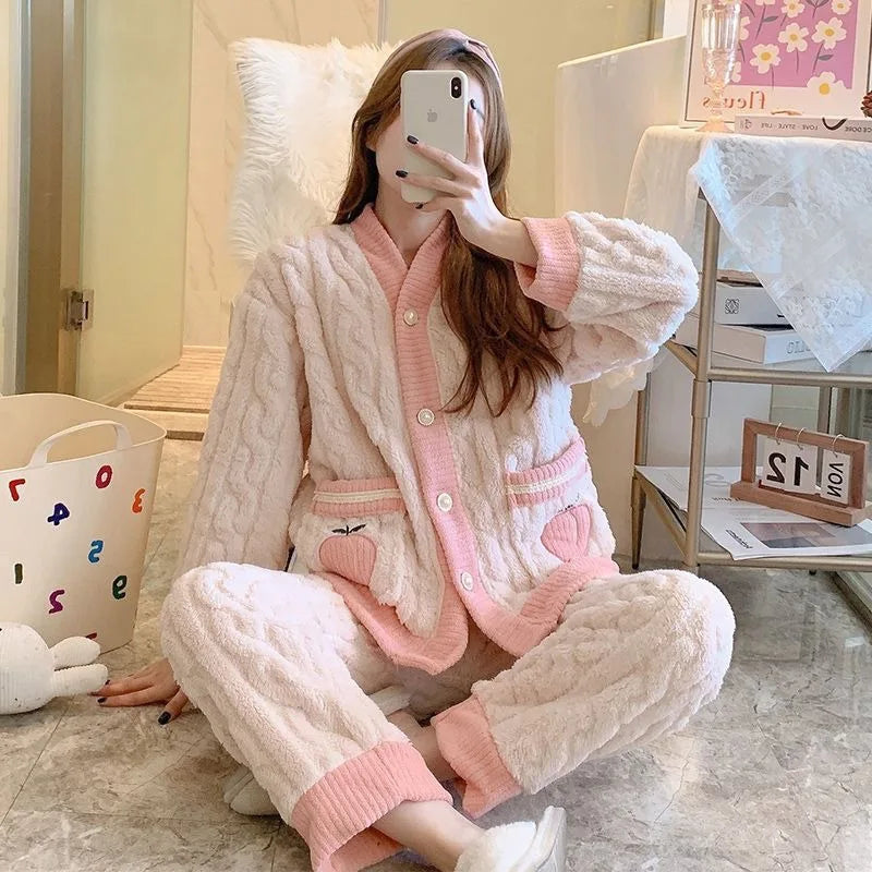 Peach Pocket Pajamas