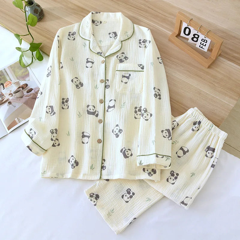 Floral Cotton Pajamas