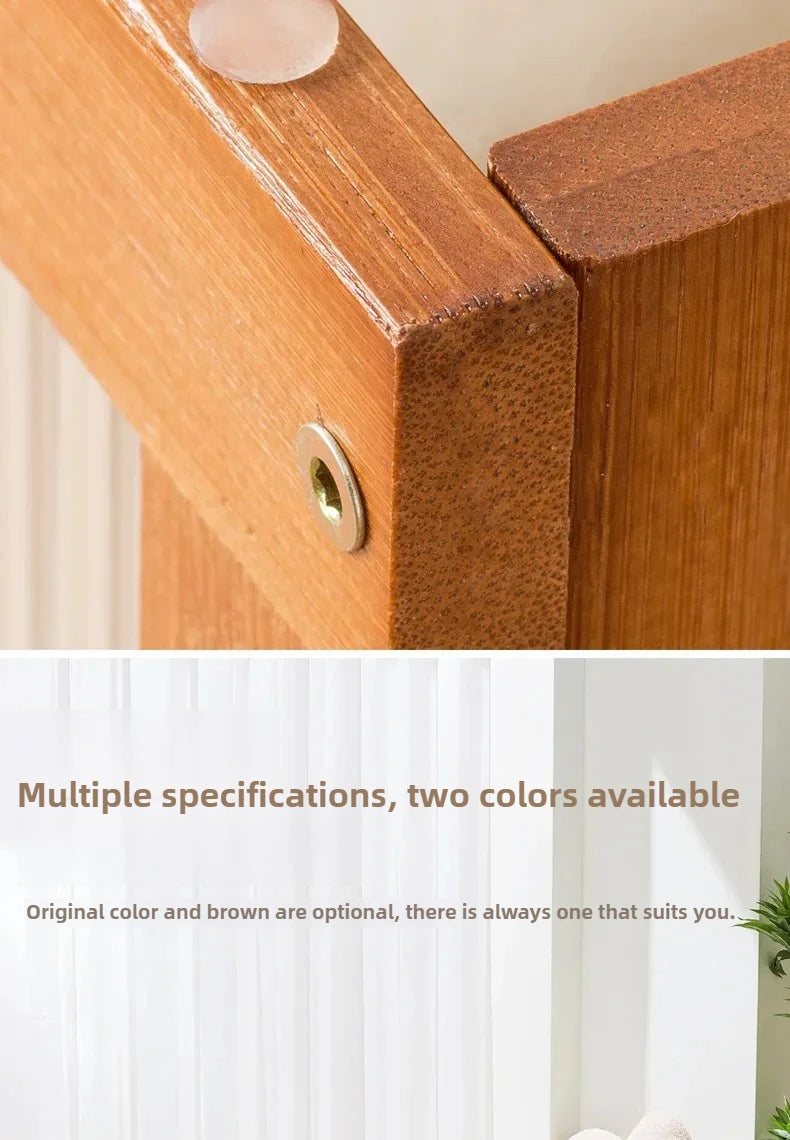 Flip-Top Wooden Storage Bench – Minimalist Entryway Organizer