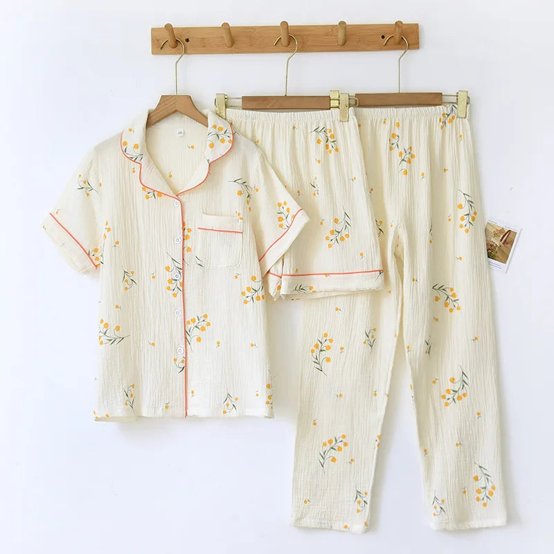 Cotton Bloom Pajamas