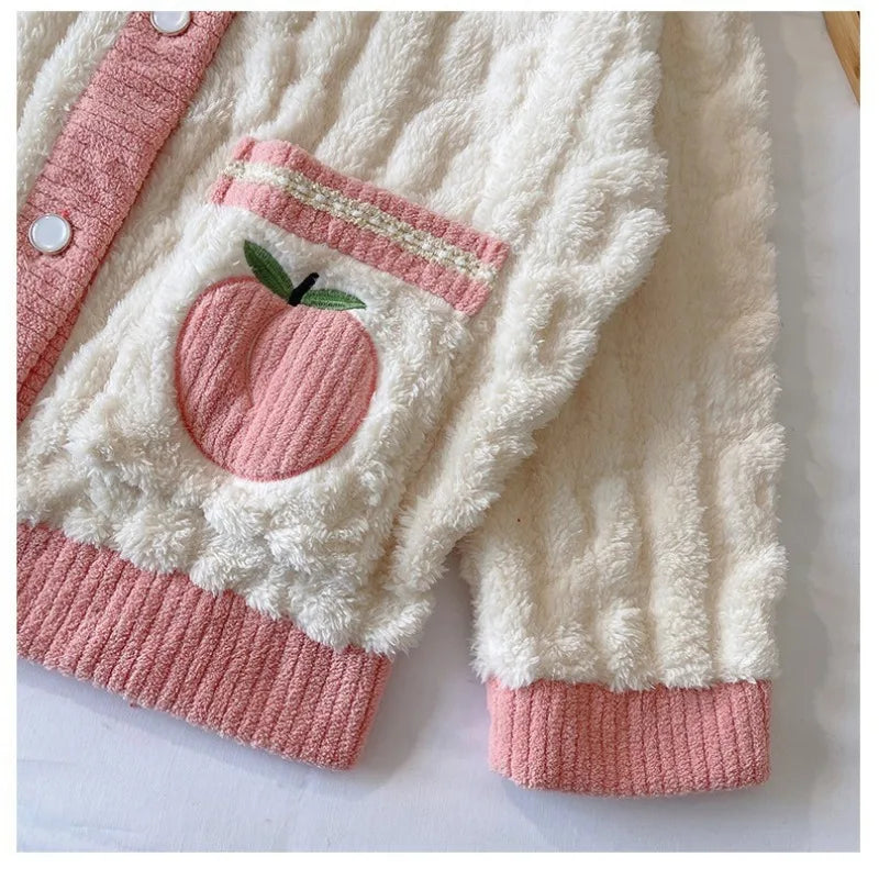 Peach Pocket Pajamas