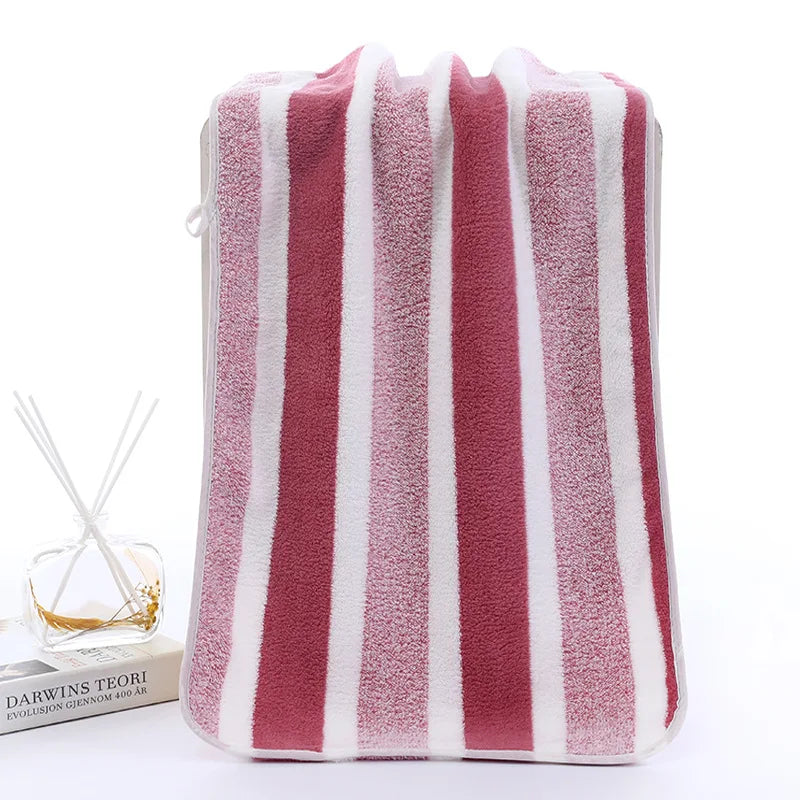 Modern Stripe Microfiber Towel