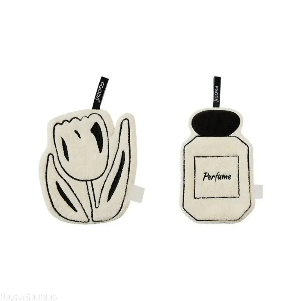 Chic Perfume & Tulip Shaped Hand Towels