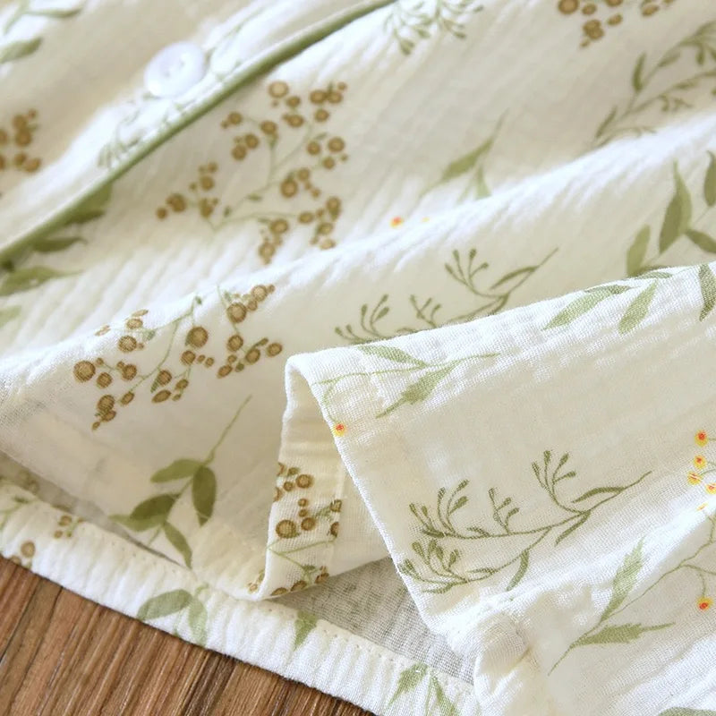 Floral Cotton Pajamas