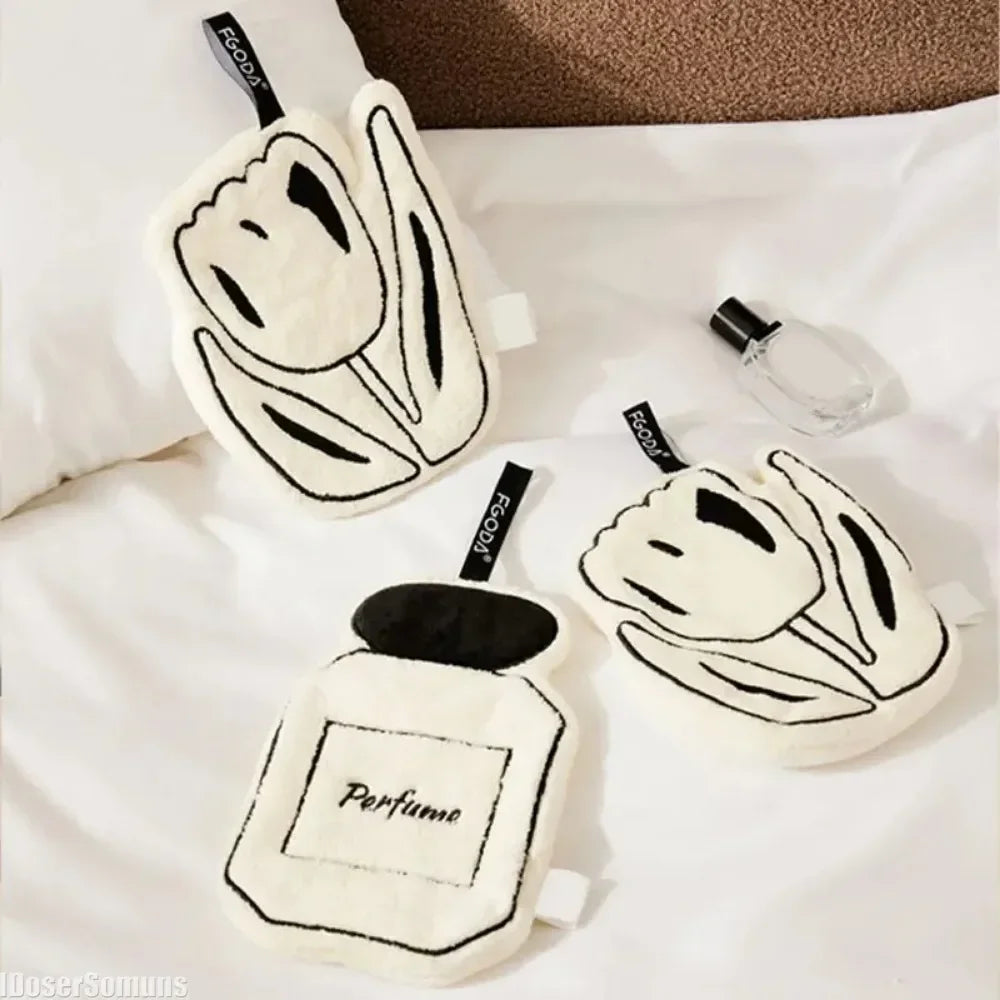 Chic Perfume & Tulip Shaped Hand Towels