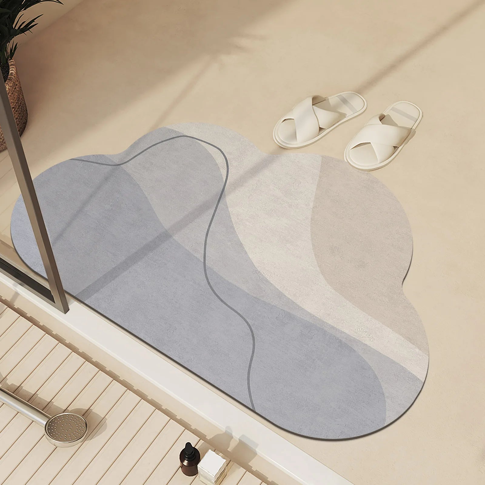 Super Absorbent Diatomite Bath Mat