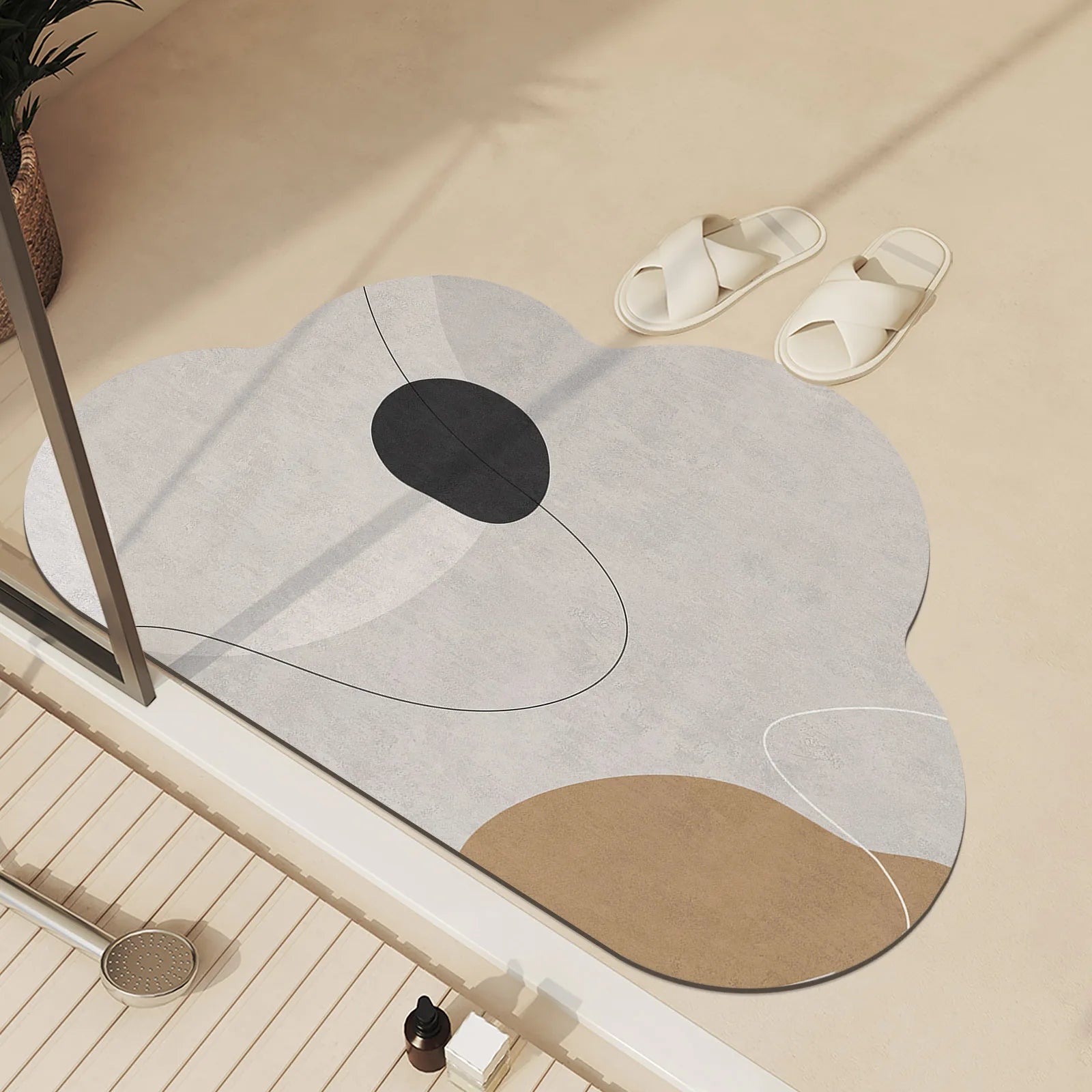 Super Absorbent Diatomite Bath Mat
