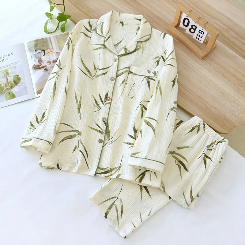 Floral Cotton Pajamas