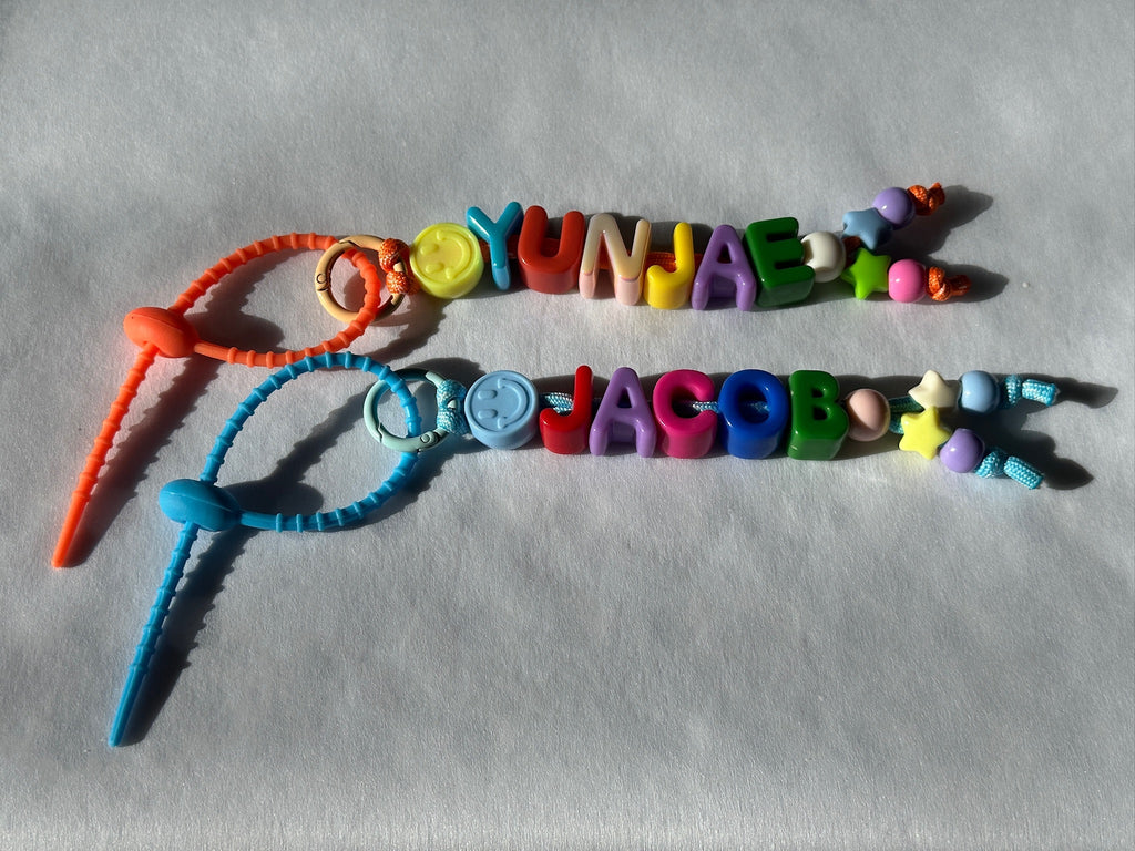 🌼  Personalized Initial Keyring